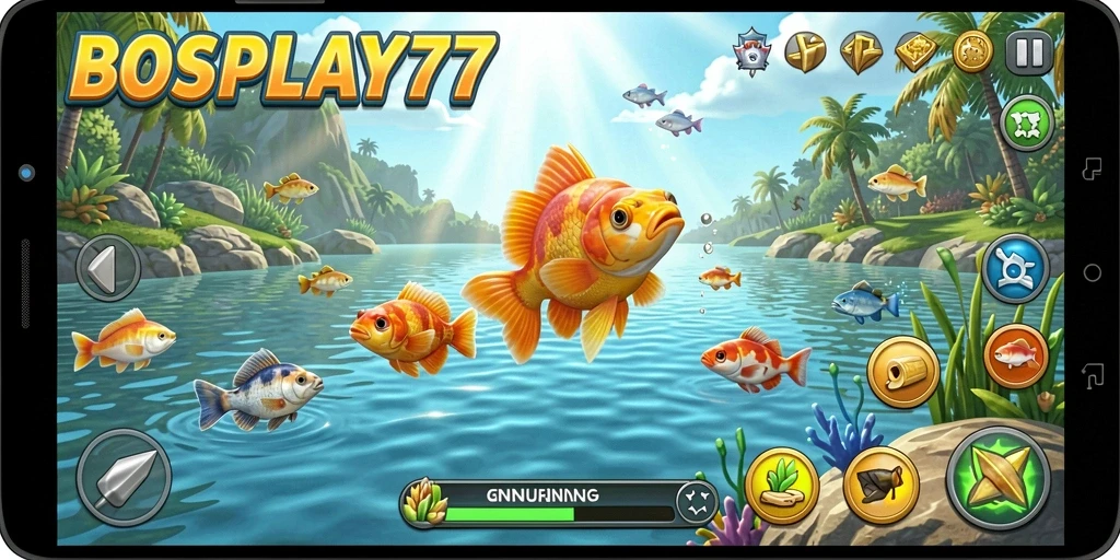 Gameplay memancing seru di BOSPLAY77 dengan grafis menawan.