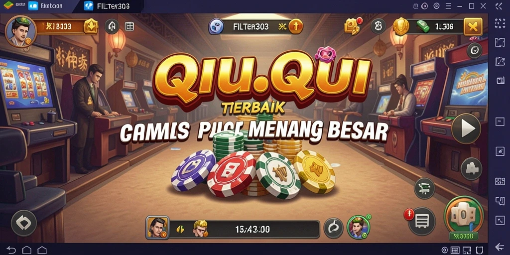 Screenshot gameplay menarik dari FILTER303 pada saat bermain QiuQiu.