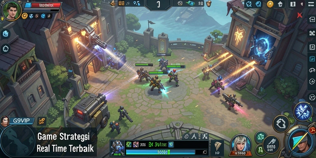 Tampilan menarik dari gameplay G9VIP yang penuh strategi.