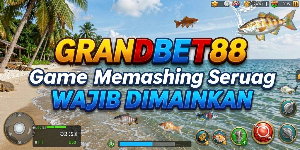 Gameplay Fishing yang memukau di GRANDBET88.