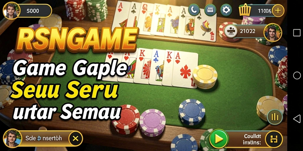 Tampilan gameplay RSNGAME yang seru dan menantang.