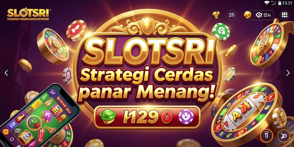 Screenshot utama SLOTSRI menunjukkan gameplay penuh strategi dan tantangan.