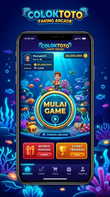 Screenshot fitur update aplikasi terbaru di coloktoto.